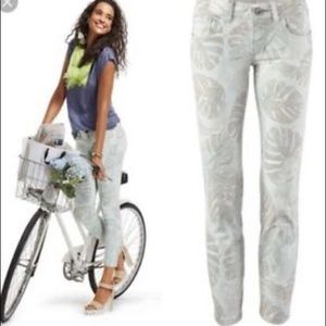 CAbi - Paradise Crop Skinny Tropical Floral